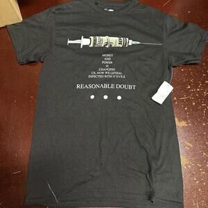 Jay-Z reasonable doubt 20th anniversary Black. D’evils T-shirt small